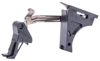 CMC Triggers Drop-In Flat Trigger, 9mm, Black, Fits Glock 17/19/26/34 Gen4