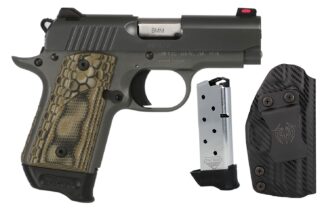 Kimber Micro 9 9mm Single-Action Semi-Auto Pistol, 3.15 in Barrel, 7+1 Rds