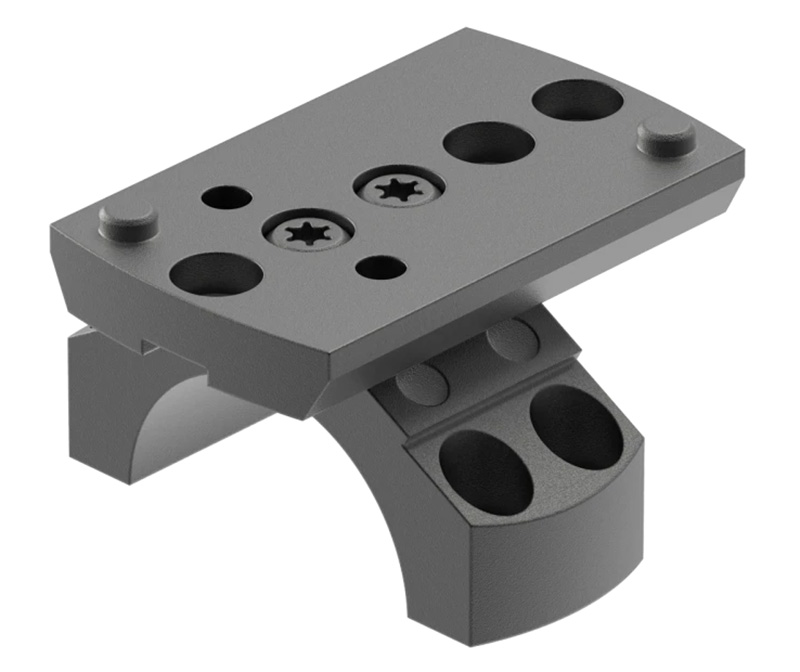 Leupold DeltaPoint Pro 1" Matte Ring Top Mount Kit (Picatinny/Weaver)