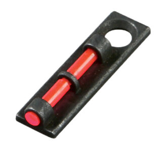 Hi-Viz FL2005R Flame Bead Replacement Front Sight, Red Fiber Optic Bead (Black)