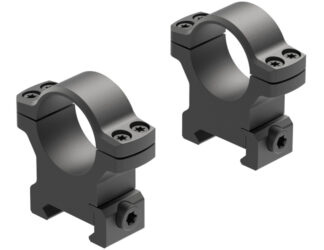 Leupold BackCountry Cross-Slot 1" High Matte Scope Rings, Picatinny/Weaver
