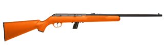 Savage 64F Semi-Auto .22 LR 21 in Barrel Adjustable Sights Orange Synthetic Stock