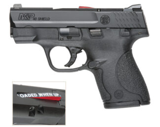 Smith & Wesson M&P40 Shield .40 S&W 3.1 in Black Thumb Safety (6 and 7rd Magazines)