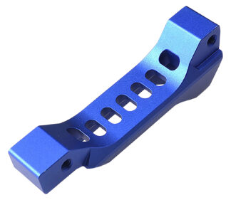 Strike Industries Fang Trigger Guard Blue Billet Aluminum