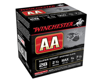 Winchester AA Sporting Clays VP 28 Gauge 2.75 in #7.5 Shot 3/4 oz