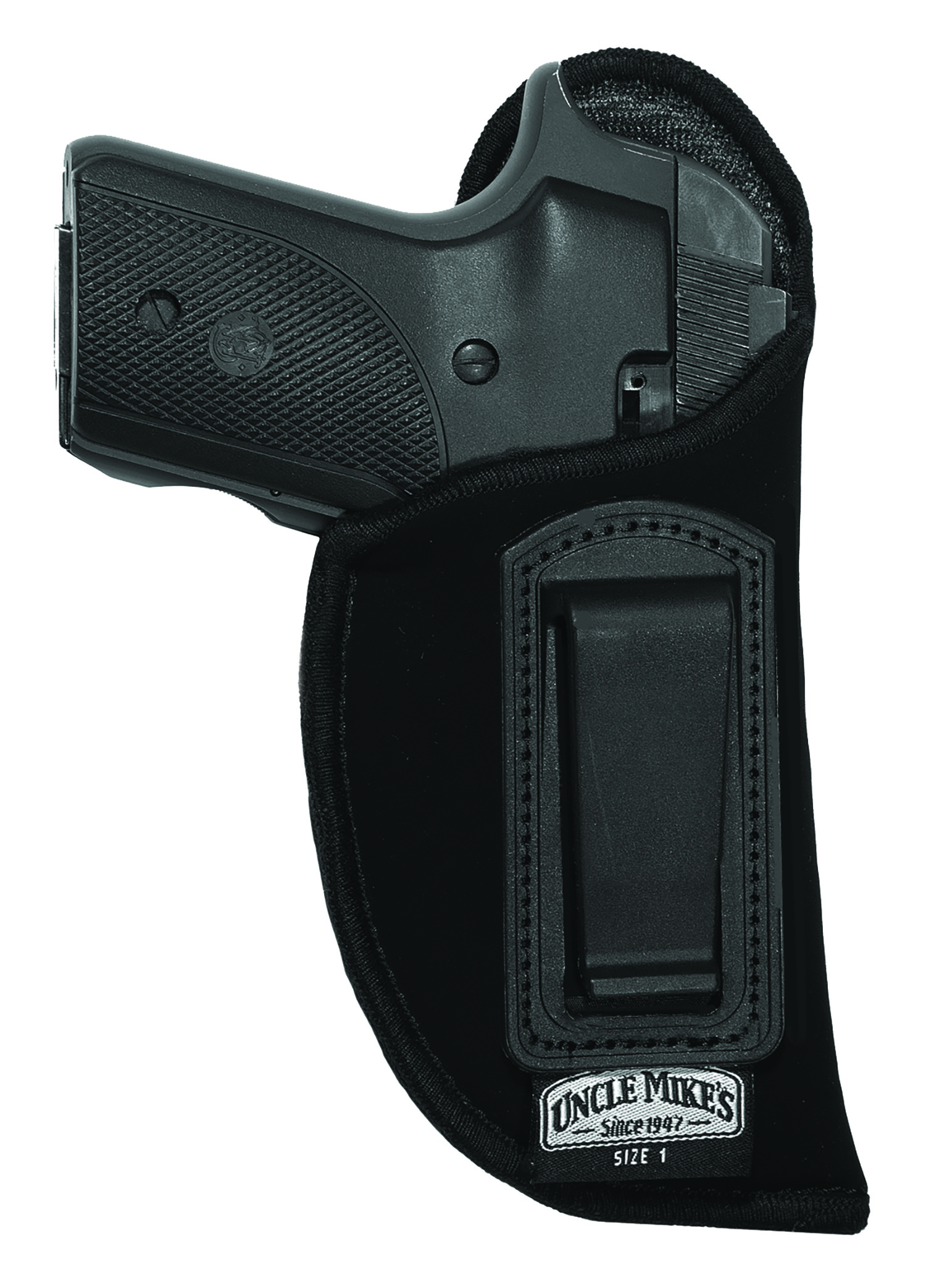 Uncle Mikes 89362 Inside-the-Pants Holster, IWB, Left Hand, Black, 2 in Barrel