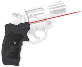 Crimson Trace Lasergrips LG-303 Red Laser for Ruger SP101, 5mW, Black Polymer