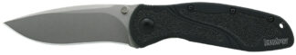 Kershaw Blur 1670S30V 3.40" Drop Point Folding Knife, CPM S30V, Black Anodized Aluminum Handle