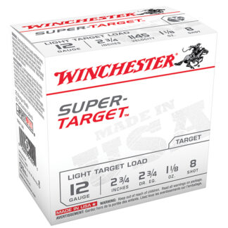 Winchester Super-Target Heavy Target Load 12 Gauge 2.75 in 1-1/8 oz #7.5 Shot 25 Rounds