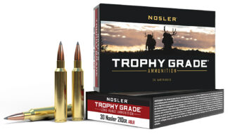 Nosler Trophy Grade Long-Range 30 Nosler 210 gr AccuBond Long Range (20 Rounds)
