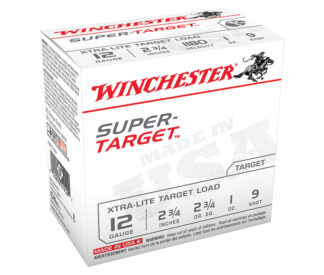 Winchester Super-Target Xtra-Lite 12 Gauge 2.75 in 1 oz #9 Shot, 25 Rounds