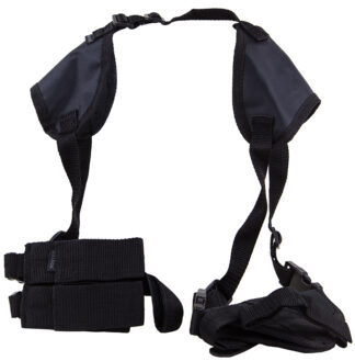 Bulldog Cases WSHD15 Deluxe Shoulder Harness Black Nylon Harness Fits 1911 Style Autos