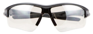 Howard Leight Uvex Acadia Anti-Fog Wraparound Safety Glasses, Reflect-50 Mirror Lens, Black Frame