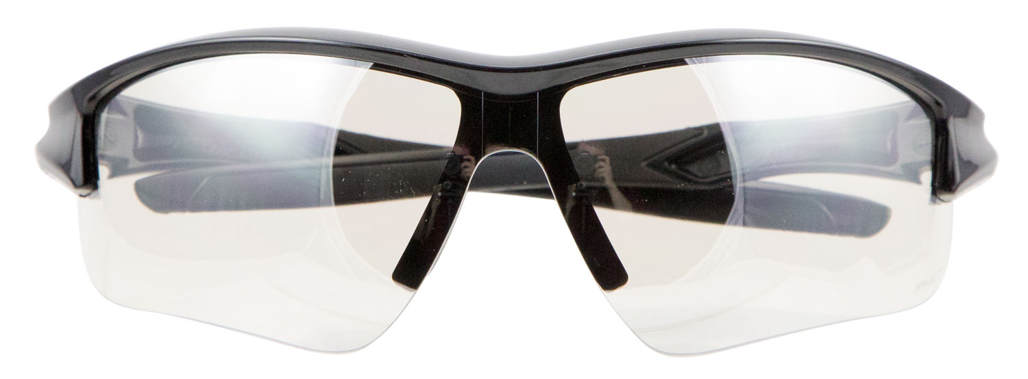 Howard Leight Uvex Acadia Anti-Fog Wraparound Safety Glasses, Reflect-50 Mirror Lens, Black Frame