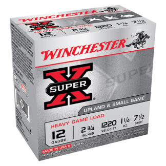 Winchester Super-X Heavy Game Load 12 Gauge 2.75 in 1-1/4 oz #7.5 Shot