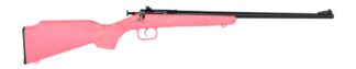 Davey Crickett Crickett KSA2341 My First Rifle Gen2 .22 LR 16.13 in Pink/Gold Webbing Bolt Action