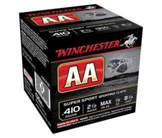 Winchester AA Super Sport Sporting Clays .410 Bore 2.5 in 1/2 oz #8.5 Shot 25 Rounds