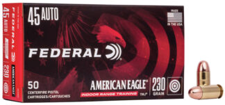 Federal American Eagle .45 ACP 230 Grain TMJ 50 Rounds