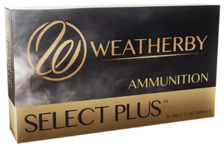 Weatherby H22455SP Select Plus .224 Weatherby Magnum 55 gr Interlock Spire Point Ammo, 20 Rounds