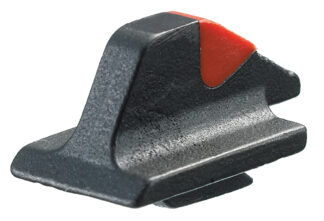 Ruger GP100 Front Sight with Red Insert, Steel, Black Finish