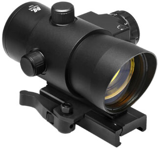 NCStar DLB140R 1x 3 MOA Red Dot with Red Laser, Ruby Coating, Black Anodized