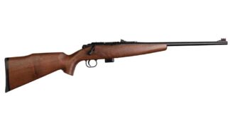 Davey Crickett 722 Precision Compact Bolt Action 22 LR Blued/Walnut