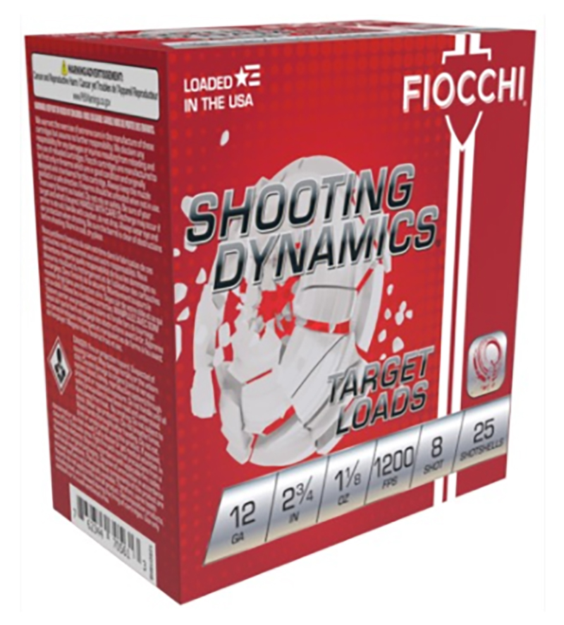 Fiocchi Shooting Dynamics 12 Gauge 2 3/4 in 1 1/8 oz #8