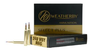 Weatherby 240 WBY Mag 72 gr Hammer Custom Select Plus 20-Round Box