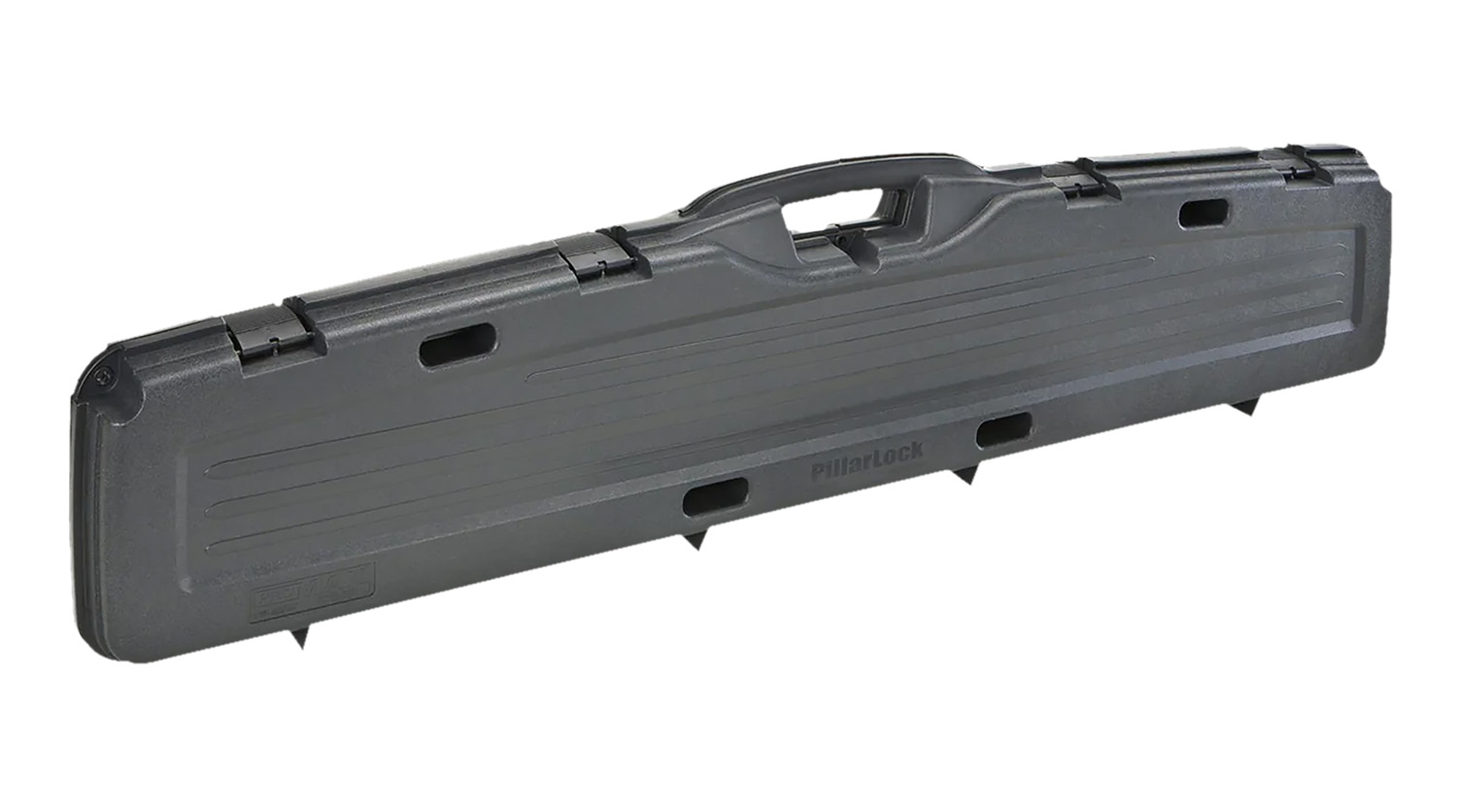 Plano Pro Max Single Scope Rifle Case with PillarLock, Black, 52 x 3.75 x 9.25 in