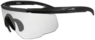 Wiley X 303 Saber Advanced Safety Glasses, Matte Black/Clear Lenses