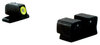 Trijicon HD Night Sights 3-Dot Green Tritium Yellow Outline, Fits SIG P225/226/228/239