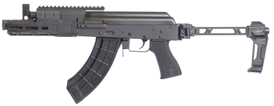 CENTURY ARMS DRACO TACTICAL WITH SI BRACE 7.62X39 7.5IN BARREL 30RD HG8007-N