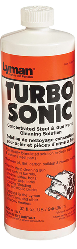 Lyman Turbo Sonic Gun Parts Cleaning Solution 32 oz Bottle