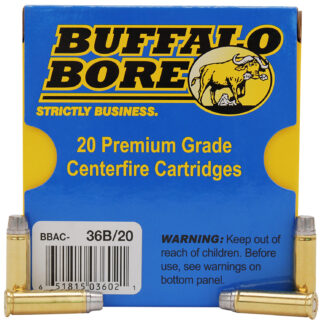 Buffalo Bore 36B20 .32 H&R Magnum +P 130 gr Hard Cast 20-Round Box