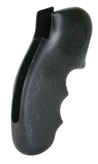 Hogue 19100 Monogrip Finger Grooves Black Nylon Cobblestone Grip for S&W K/L Round Butt