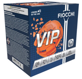 Fiocchi VIP 28ga 2-3/4 in 3/4 oz #8 Target Load (1200 fps)