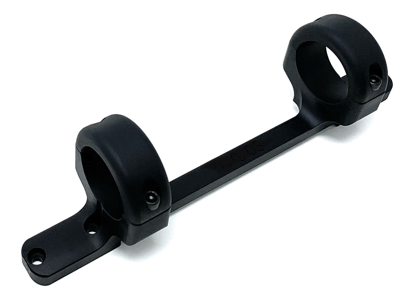 DNZ Game Reaper 1-Piece Scope Mount for Savage All Round 8X40 Offset LA, 30mm High, Blk