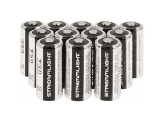 Streamlight 3V Lithium CR123A Batteries, 12-Pack