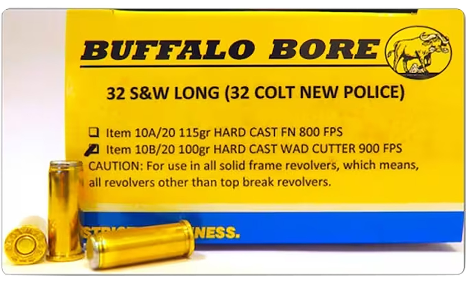Buffalo Bore .454 Casull 250 gr Barnes XPB Lead-Free 20 Rounds