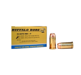Buffalo Bore 32B20 45 Auto Rim +P 200 Grain JHP 20 Rounds Per Box