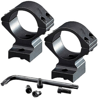 Browning 12312 AB3 Integrated Scope Mount/Ring Combo Matte Black 1in Medium 2-Piece