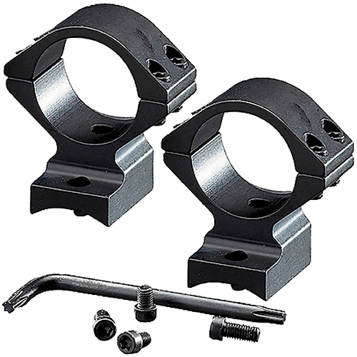 Browning 12312 AB3 Integrated Scope Mount/Ring Combo Matte Black 1in Medium 2-Piece