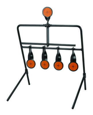 Caldwell Rimfire Resetting Round Target, Standing Mount