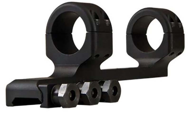 DNZ Freedom Reaper 1-Piece Scope Mount, 3.6 Forward Picatinny Rail, 20 MOA, 34mm X-High, Matte Black