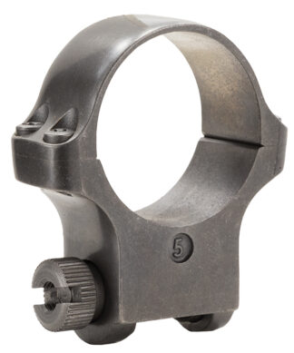 Ruger 90316 30mm High Scope Ring, Target Grey Stainless Steel, for 52mm Objective