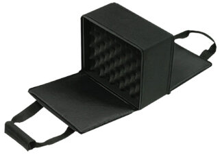 Bulldog Cases BD522 Hard-Sided Pistol Case 11 x 9 x 6 in Holds 4 Pistols Black