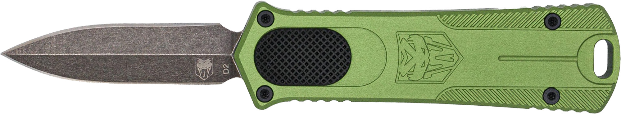 Cobratec Knives 952 Gen 2 OTF Dagger Knife, OD Green