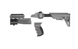 Advanced Technology Strikeforce AK-47 Side Folder Stock Package, Gray