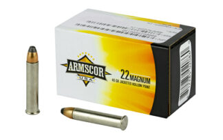 Armscor/Rock Island Armory 22 WMR 40 gr Jacketed Hollow Point 50 Rounds