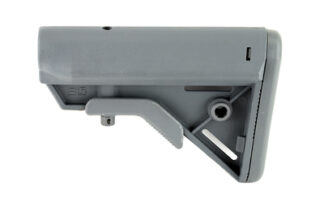 B5 Systems Bravo Mil-Spec Collapsible Buttstock, Wolf Gray